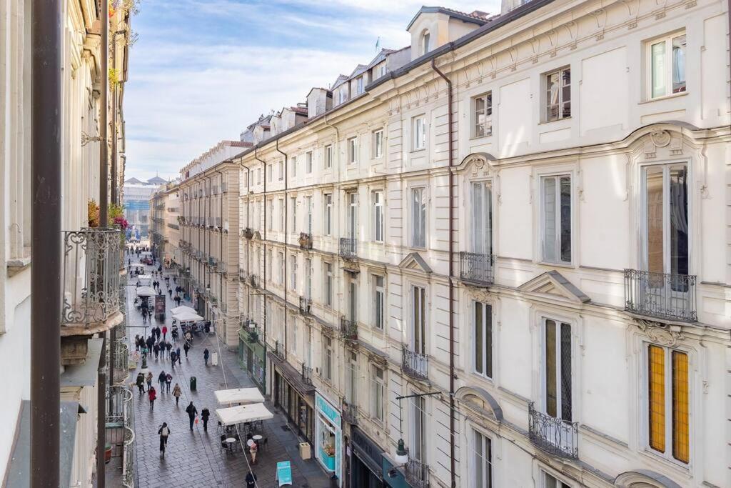 Historical Suite - Pieno Centro - Porta Nuova- Piazza Castello تورينو المظهر الخارجي الصورة